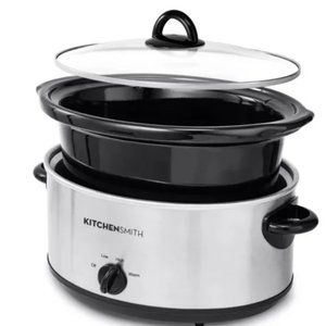 Bella 6qt Manual Slow Cooker - Stainless Steel